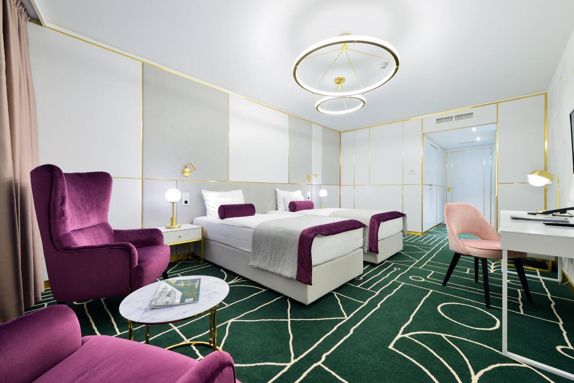 Hotel Ferreus Modern Art Deco Краков Экстерьер фото Deluxe room